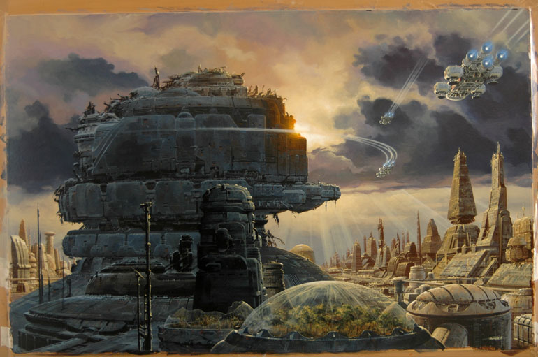 Illustration finalisée réalisée à la main