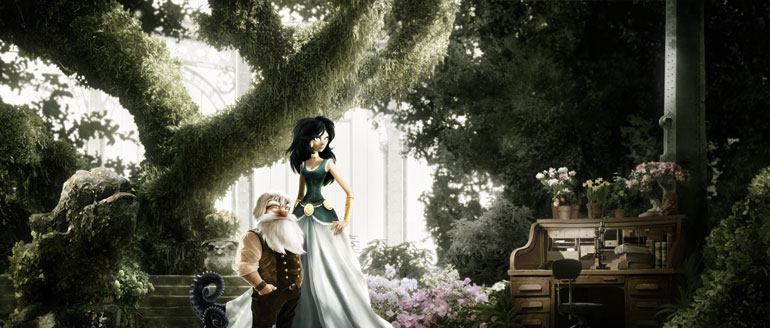 Illustration traité réaliste