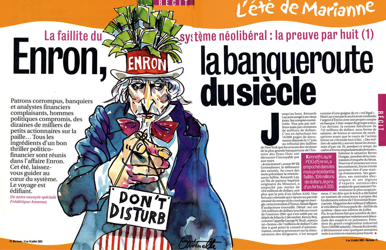 Dessin pleine page Marianne Pressse