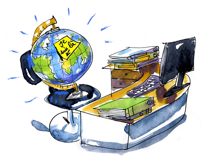 Dessin satirique Presse