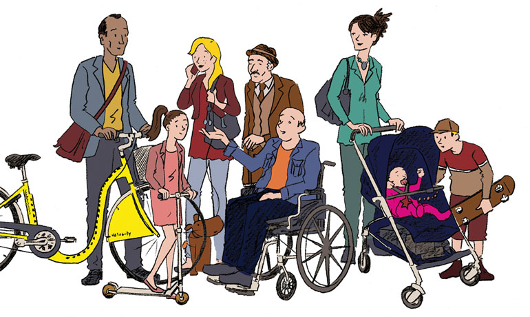 recherches personnages code de la route municipalité communication