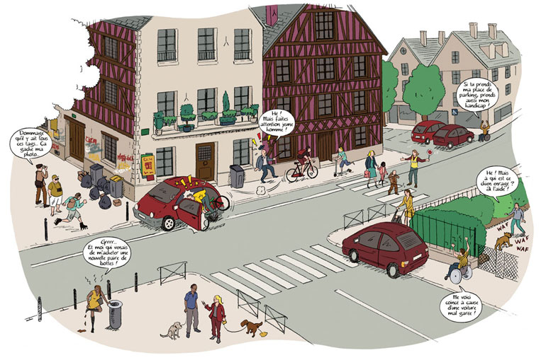 Visuel communication ville