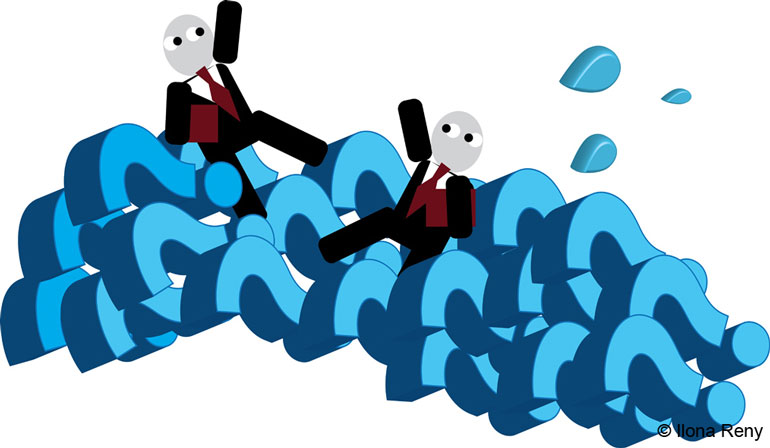 Illustration presse entreprise