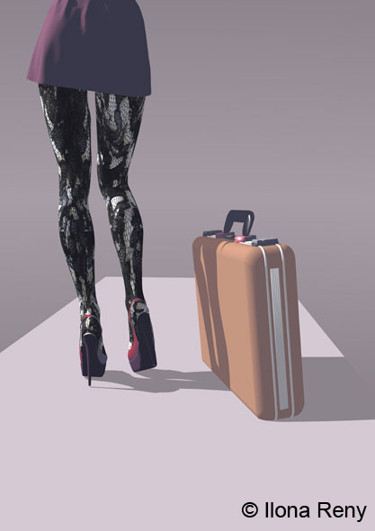 Illustration fashion bas