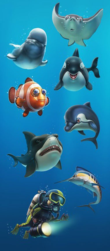 Illustration 3D animaux