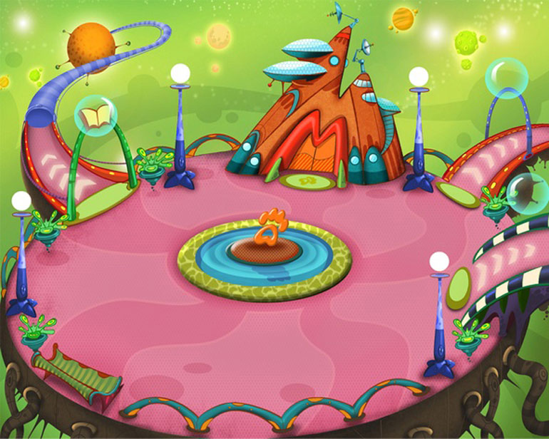 Vidéo game illustration