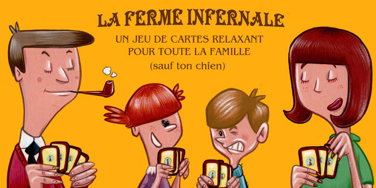 Jeu de carte famille