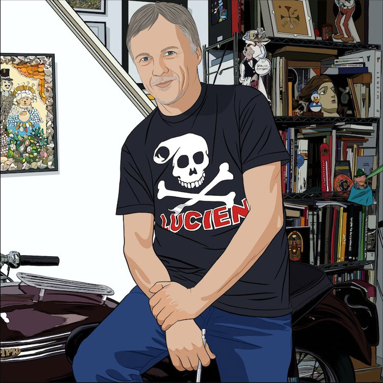 Illustration Portrait Franck Margerin