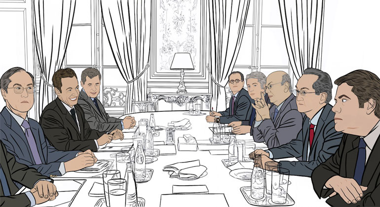 Illustration pour le journal le Monde