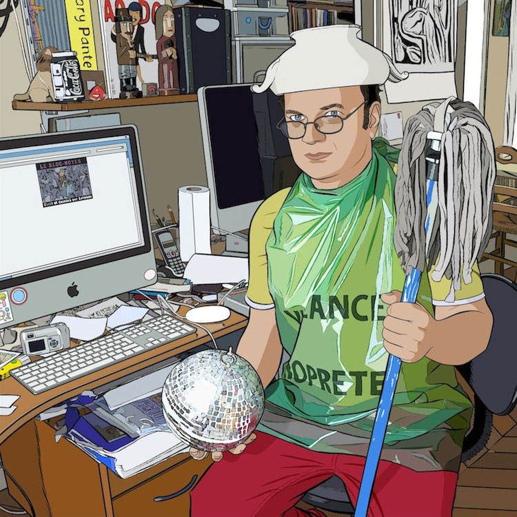 Illustration Portrait Laurent Lomède