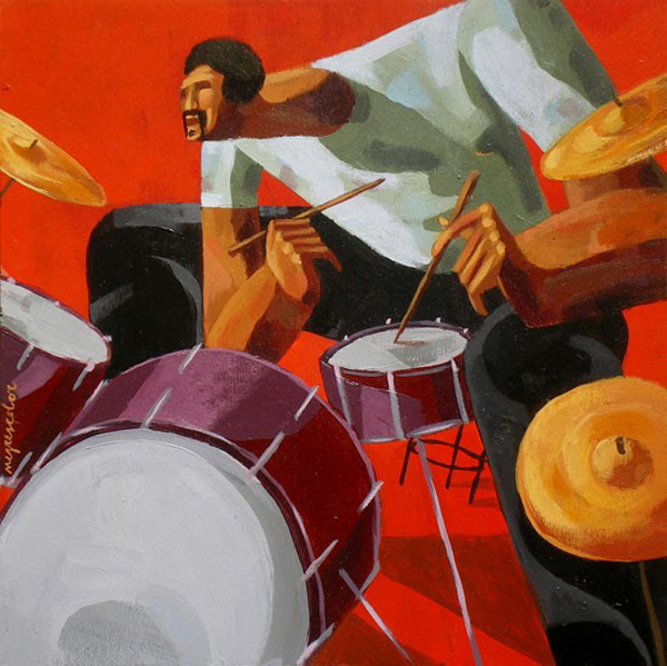 Illustration batteur