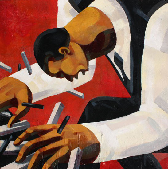 Illustration pianiste