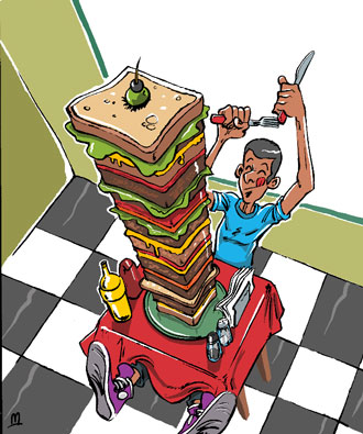 Illustration Santé Alimentation