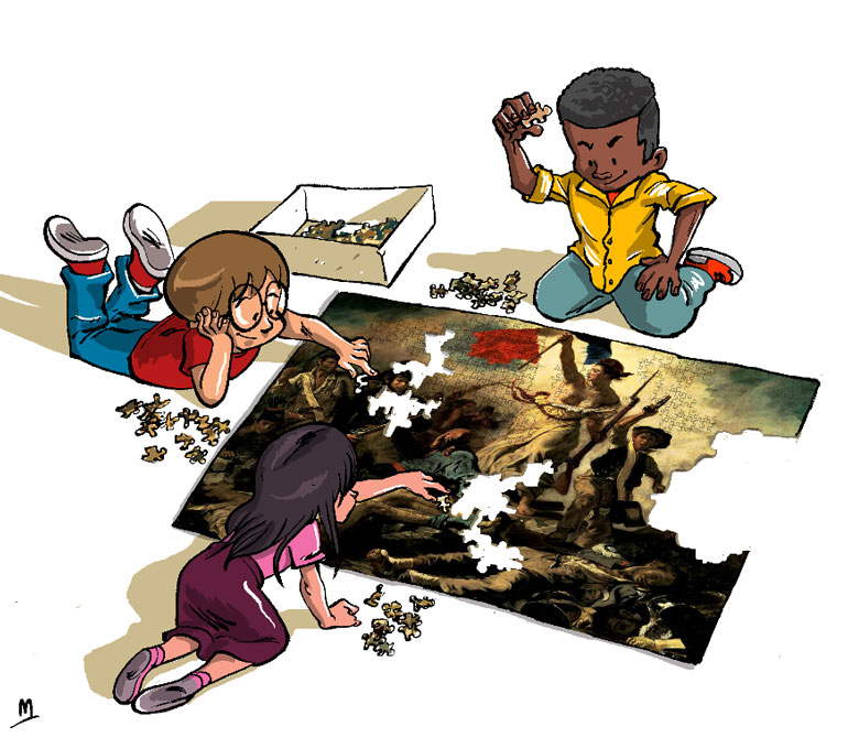 Illustration spécial Directeurs Centres plein air