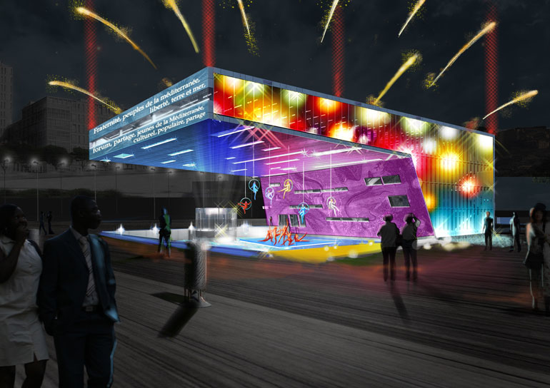 Rough pour l'inauguration du CIREM Villa Méditerranée