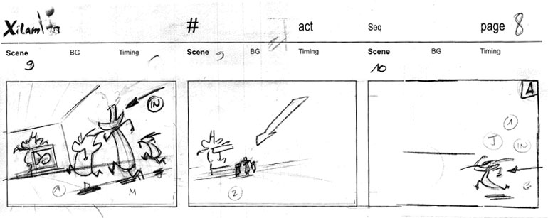 Board Dessin animé Oggy et les cafards
