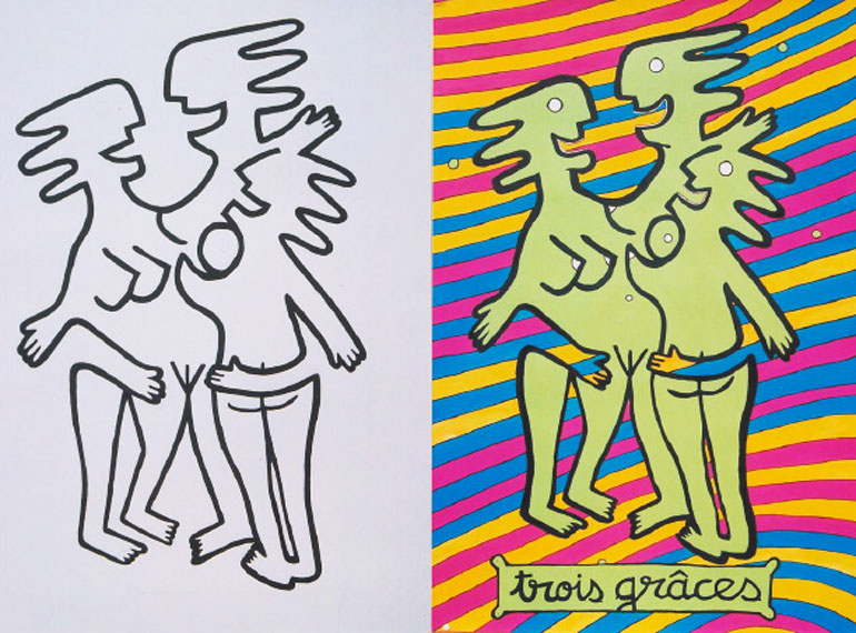 illustration Les 3 grâces