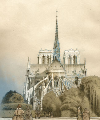 Illustration Notre Dame de Paris