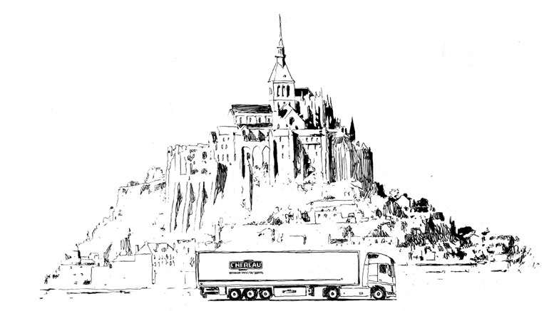 Illustration Entreprise Chéreau transport