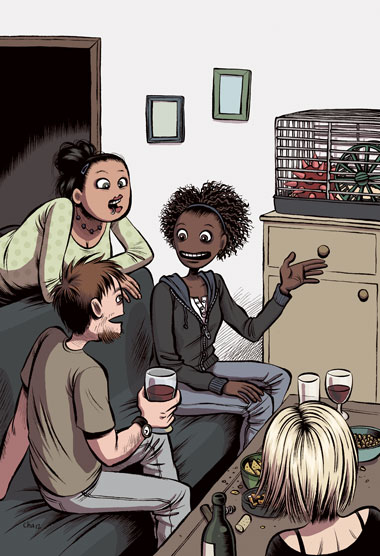 illustration pour association Aides