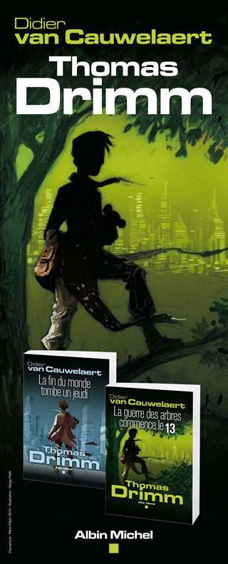 Kakémono Couvertures livre Van Cauwerlaert