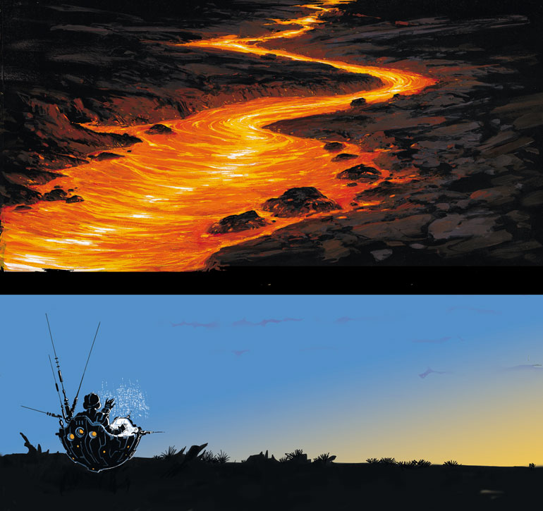 Illustration magazine Energie Total Agence Ligaris