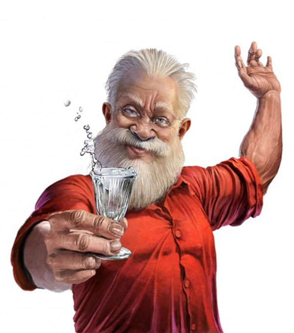 Portrait homme illustrateur