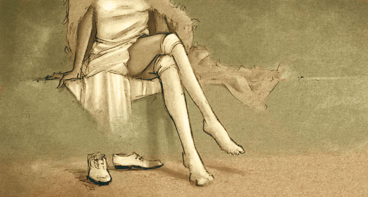 Illustration pour le magazine de Roland garros